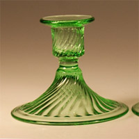 Duncan & Miller #  40-1/2 Early American Spiral Candleholders