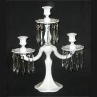 Duncan & Miller # 120 Monticello Triple Candelabrum