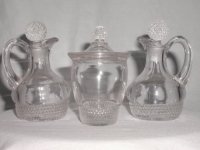 Duncan & Miller # 301 Teardrop Condiment Set