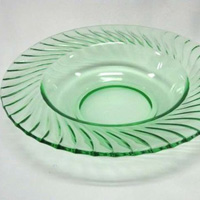 Duncan & Miller #  40 Spiral Flutes Bowl