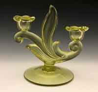 Duncan & Miller # 115-122 Canterbury Two-Light Candlestick