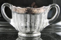 Duncan & Miller #  91 Cream & Sugar w/ Sterling Rim