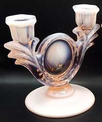 Duncan & Miller #  30 Two Light Candlestick