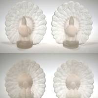 Fenton # 711 Peacock Bookends