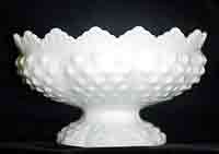 Fenton #3872 Hobnail Candlebowl