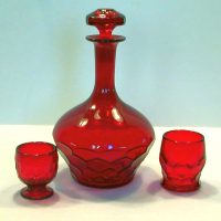 Fenton #1611 Georgian Decanter & Whiskey