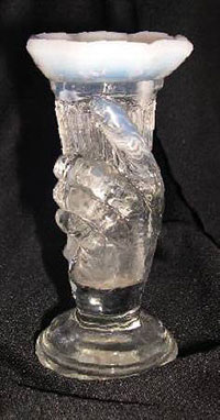 Fenton #  37 Miniature Hand Vase