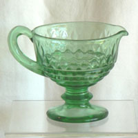 Fenton #1502 Diamond Optic Creamer