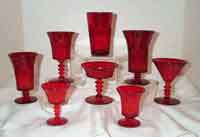 Fenton #1700 Lincoln Inn Stem Shapes
