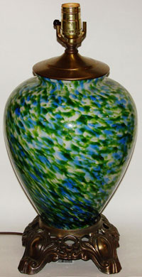 Fenton Vasa Murhinna Lamp