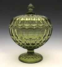 Fenton #4488 Thumbprint Royal Wedding Bowl  (4488 CG)
