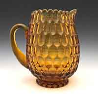 Fenton #4466 Thumbprint  Pitcher