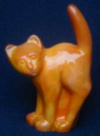 Fenton 100th Anniversary Cat