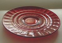 Fenton # 631  Ruby Cake Plate