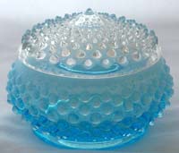 Fenton #3885 Hobnail Puff Box