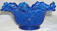 Fenton #1092 Basket Weave Bowl