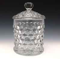 Fostoria American #2056 Pretzel/Cookie Jar