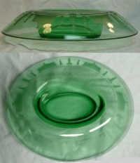 Fostoria #2371 Beverly Oval Rolled Edge Bowl