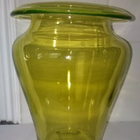 Fostoria #2297-1/2 Rolled Edge Vase