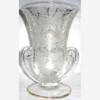 Fostoria #2467 Vase w/ #514 Etch