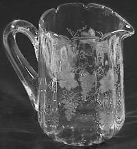 Fostoria # 318/7 Jug w/ #227 New Vintage Etch