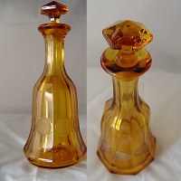 Fostoria #1372/400 Coin Decanter