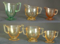 Fostoria #2419 Mayfair Cream & Sugars in 3 Sizes