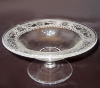 Fostoria #2315  Mayonnaise or Grapefruit with #274 Seville Etch