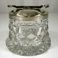 Fostoria #2056 Puff Jar with Sugar Cube Lid