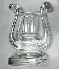 Fostoria #2601 Lyre Bookends