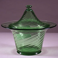 Fostoria #2380 Spiral Optic Candy