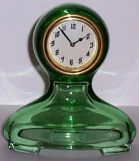 Fostoria #2299 St Alexis Clock Console Set