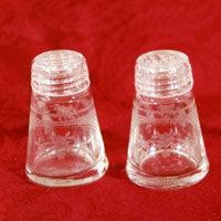 Fostoria # 661 Stem and #2235 F. G. T.  Salt and Pepper