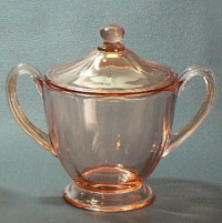 Fostoria #2375 1/2  Fairfax Sugar with Cover