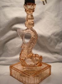 Heisey # 110 Candlestick Lamp Conversion