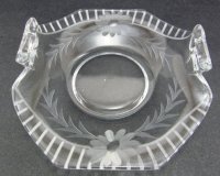 Heisey #1229 Octagon Two Handled Bonbon