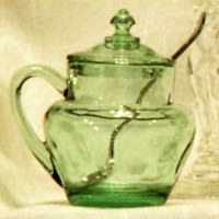 Heisey #1184 Yeoman Mustard Pot