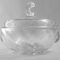 Heisey #1519 Waverly Chocolate Dish