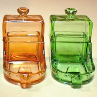 Heisey # 361 Ashtray & Cigarette Container
