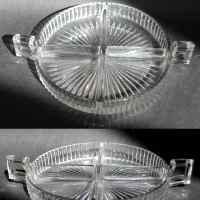 Heisey # 473 Narrow Flute w/ Rim Relish