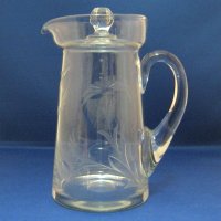 Heisey # 515 Jug w/ Unknown Cutting