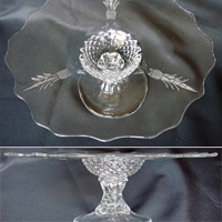Heisey #1567 Plantation Cake Stand