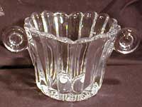 Heisey #1503-1/2 Crystolite Cream and Sugar