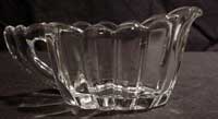 Heisey #1503 Crystolite Cream and Tray