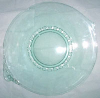 Heisey #1495 Fern Torte Plate and Candleholder