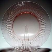 Heisey #1249 Reverse Spiral Plate