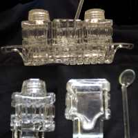 Heisey #1425 1/2 Victorian Condiment Set