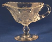 Heisey Footed Creamer