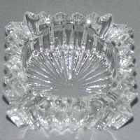Heisey #1469 Ridgeleigh Square Ashtray