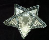 Heisey #1469 Ridgeleigh Star Shaped 5 Part Relish